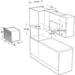 Вградена микровълнова фурна Gorenje BM201AG1X , 20 , Електронно - Image 5