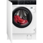 Вградена пералня със сушилня AEG L7WBE68SI , 1600 об./мин., 4 kg, 8.00 kg, D , D , Бял