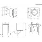 Вградена пералня със сушилня AEG L7WBE68SI , 1600 об./мин., 4 kg, 8.00 kg, D , D , Бял - Image 4