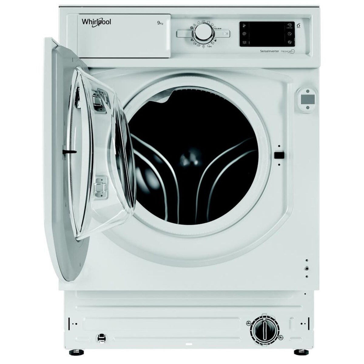 Вградена пералня Whirlpool BI WMWG 91485 EU , 1400 об./мин., 9.00 kg, B , Бял - Image 2