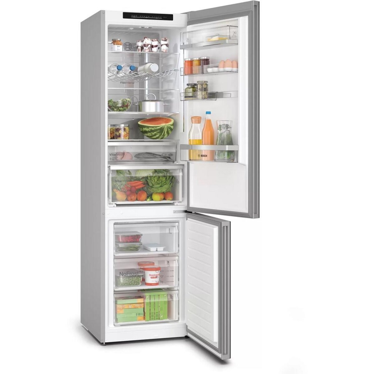 Хладилник с фризер Bosch KGN39LBCF , 363 l, C , No Frost , Черен - Image 2