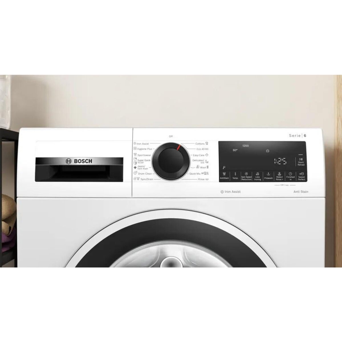 Пералня Bosch WGG244Z2BY , 1400 об./мин., 9.00 kg, A , Бял - Image 4