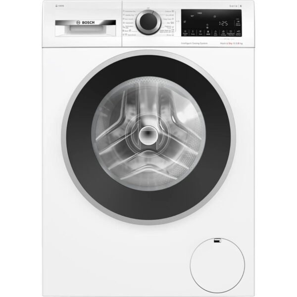 Пералня със сушилня Bosch WNG254A0BY , 10.50 kg, 1400 об./мин., 6 kg, D , Бял