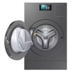 Пералня със сушилня Samsung BeSpoke WD18DB8995BZT2 , 1000 об./мин., 11 kg, 18.00 kg, A , Inox - Image 3