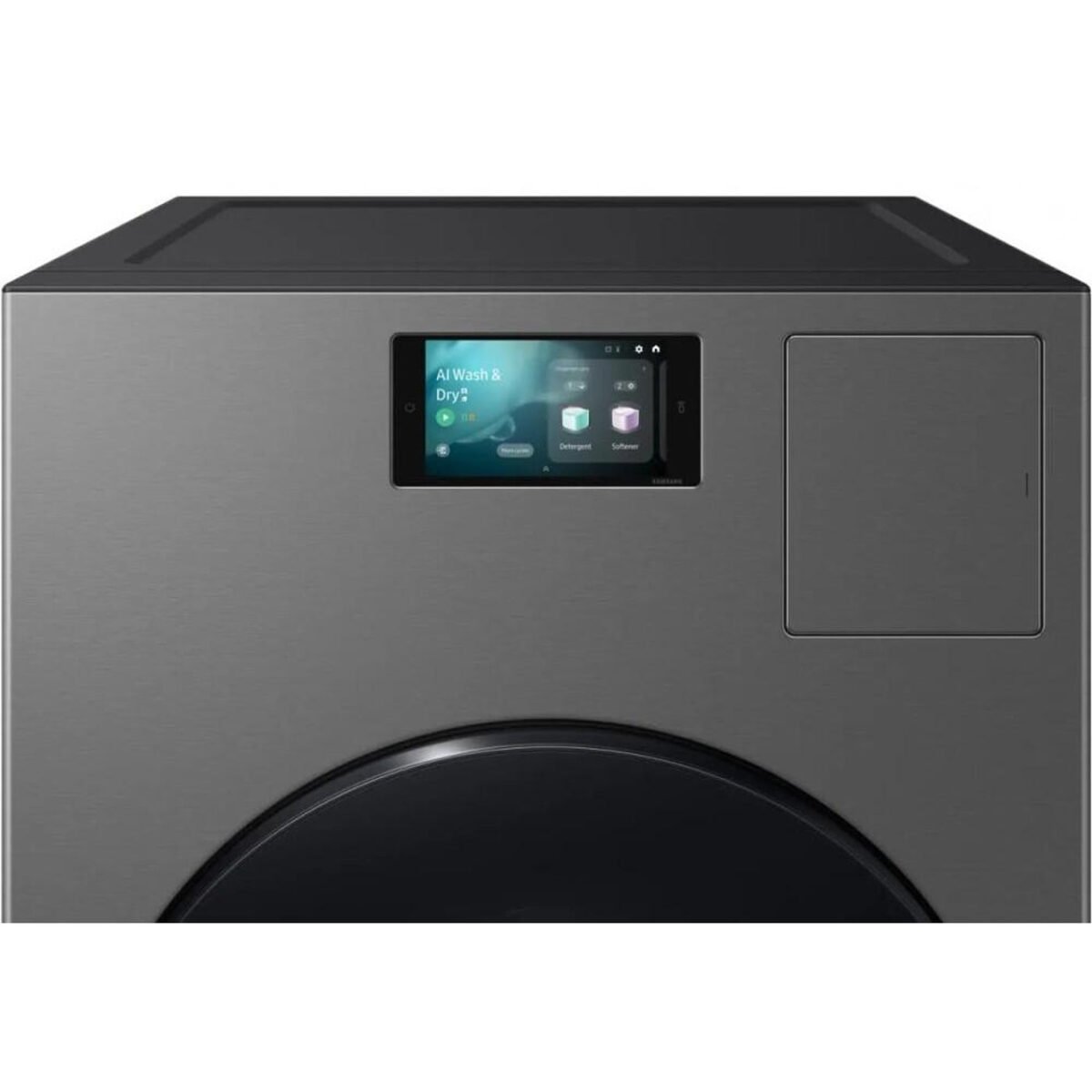 Пералня със сушилня Samsung BeSpoke WD18DB8995BZT2 , 1000 об./мин., 11 kg, 18.00 kg, A , Inox - Image 2