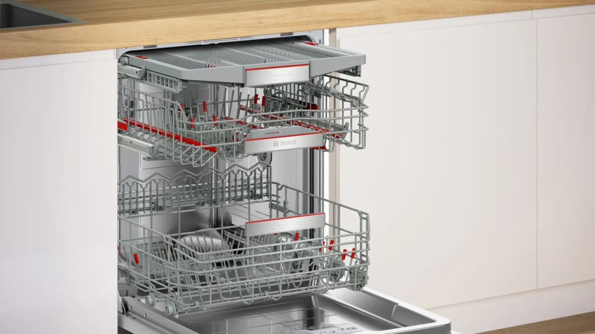 Съдомиялна машина за вграждане Bosch SMV8YCX02E , 14 комплекта, 600 Ш, мм, A - Image 8