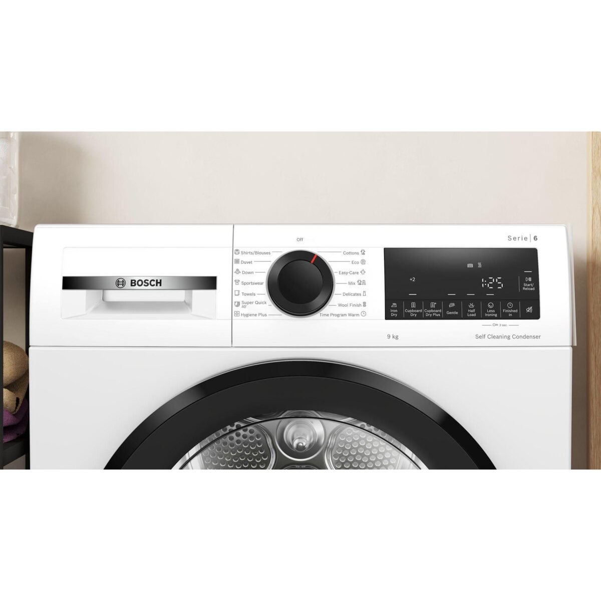 Сушилня Bosch WQG24501BY , 9 kg, D , Бял - Image 2