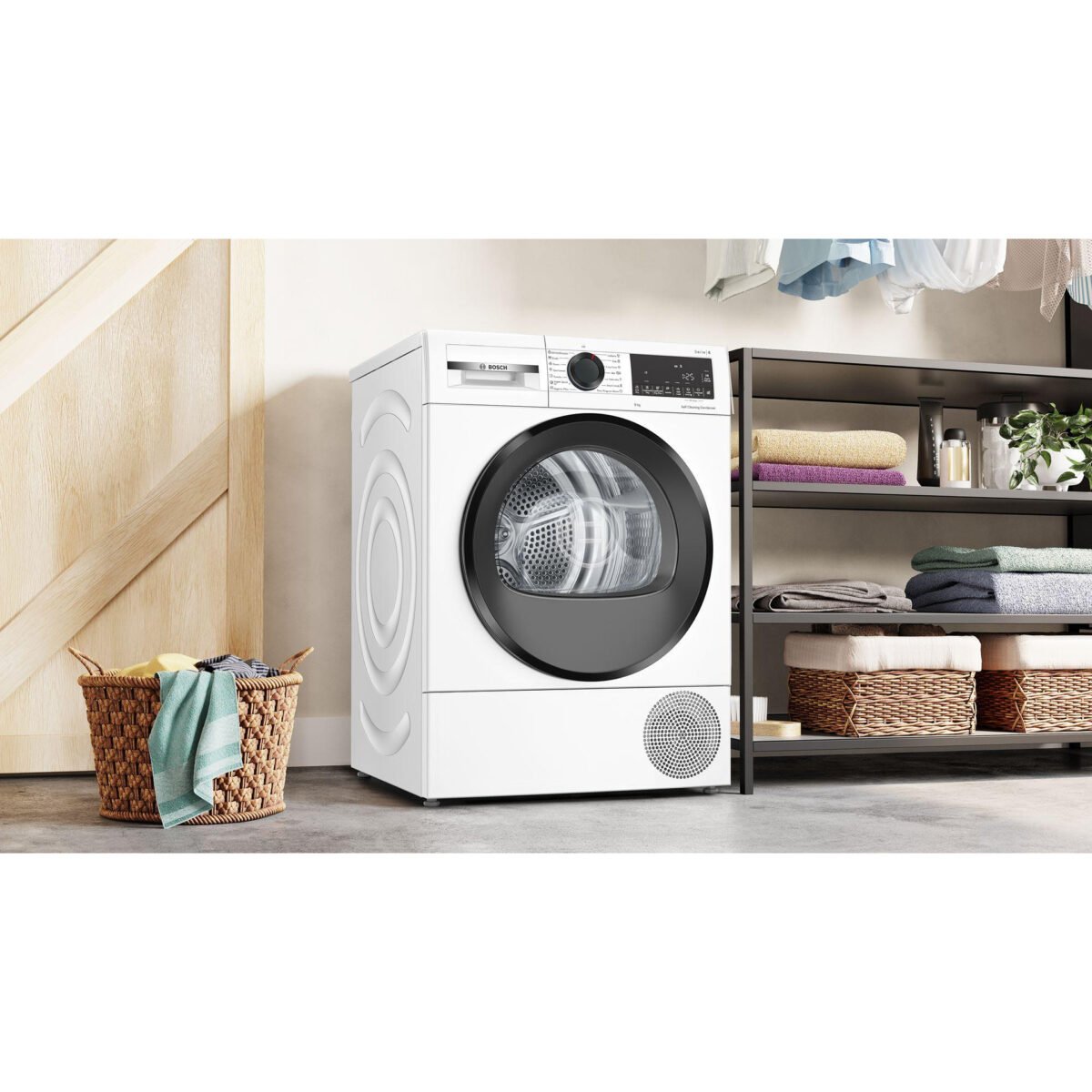 Сушилня Bosch WQG24501BY , 9 kg, D , Бял - Image 3