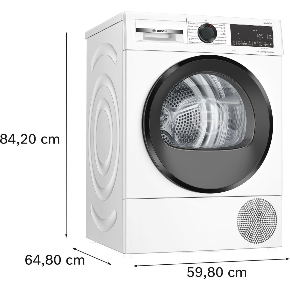Сушилня Bosch WQG24501BY , 9 kg, D , Бял - Image 4