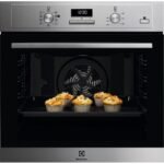 Фурна за вграждане Electrolux EOD3H70X STEAM , 72 , Push бутони , А , Водно почистване