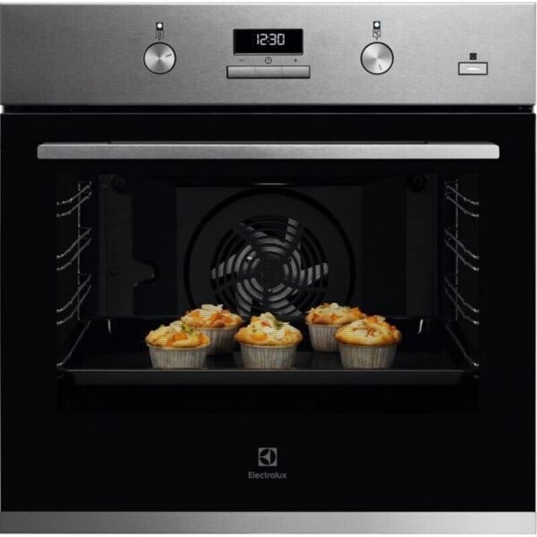 Фурна за вграждане Electrolux KOD3H70X(ST) , 72 L , Push бутони , А , Водно почистване