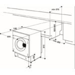 Вградена пералня със сушилня Whirlpool BI WDWG 961485 EU , 1400 об./мин., 6 kg, 9.00 kg, B , D , Бял - Image 9