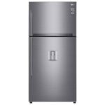 Хладилник с горна камера LG GTF916PZPED*** , 592 l, E , No Frost , Инокс