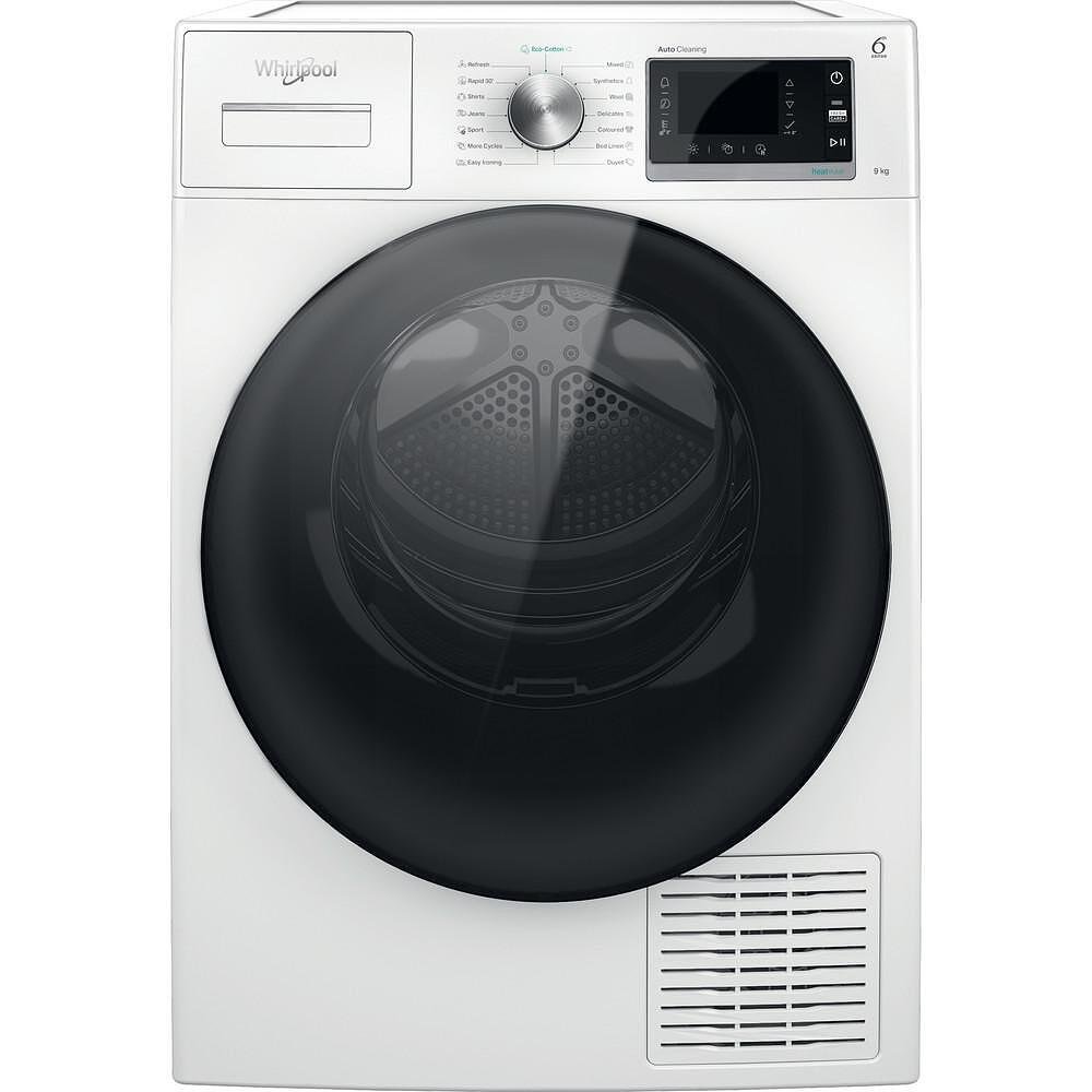 Сушилня Whirlpool W6 D94WB EE Сушилня Whirlpool W6 D94WB EE*** , 9 kg, C , Бял - Image 1