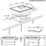 Вграден керамичен плот AEG NIG64B30AB*** , Индукционен - Image 5