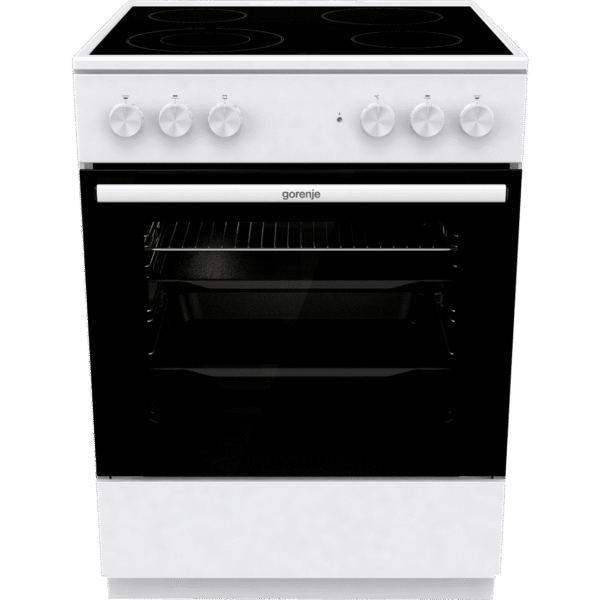 Готварска печка (ток) Gorenje GEC6A41WC , Бял , Керамични