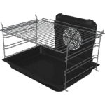 Готварска печка (ток) Gorenje GEC6C40BG , Керамични , Черен - Image 4