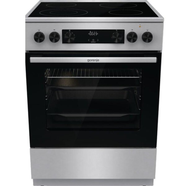 Готварска печка (ток) Gorenje GECS6C70XC , Керамични , INOX