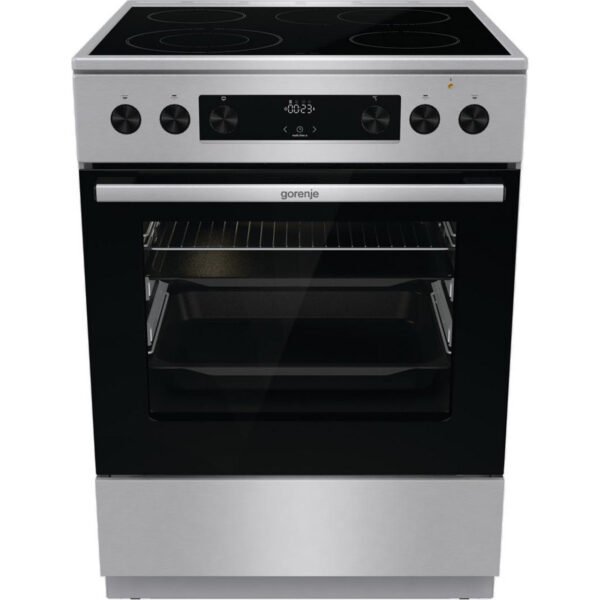 Готварска печка (ток) Gorenje GECS6C70XPA , INOX , Керамични