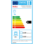 Готварска печка (ток/газ) AMICA 6226MCE3.45EEZPTSD(XX) , 2 газ 2ток , INOX - Image 3