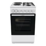 Готварска печка (ток/газ) Gorenje GK5B42WF , 2 газ 2ток , Бял