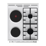 Готварска печка (ток/газ) Gorenje GK5B42WF , 2 газ 2ток , Бял - Image 3