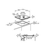 Вграден комбиниран плот Electrolux EGE6172NOK , Комбиниран - Image 3