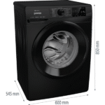 Пералня Gorenje WPNEI84A1SW/B , 1400 об./мин., 8.00 kg, A , Черен - Image 5