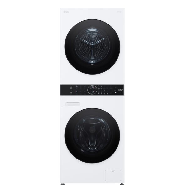 Пералня със сушилня LG WashTower WT1210WWF , 10 kg, 12.00 kg, 1400 об./мин., A , C , Бял