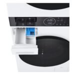 Пералня със сушилня LG WashTower WT1210WWF , 1400 об./мин., 12.00 kg, 10 kg, A , Бял , C - Image 4