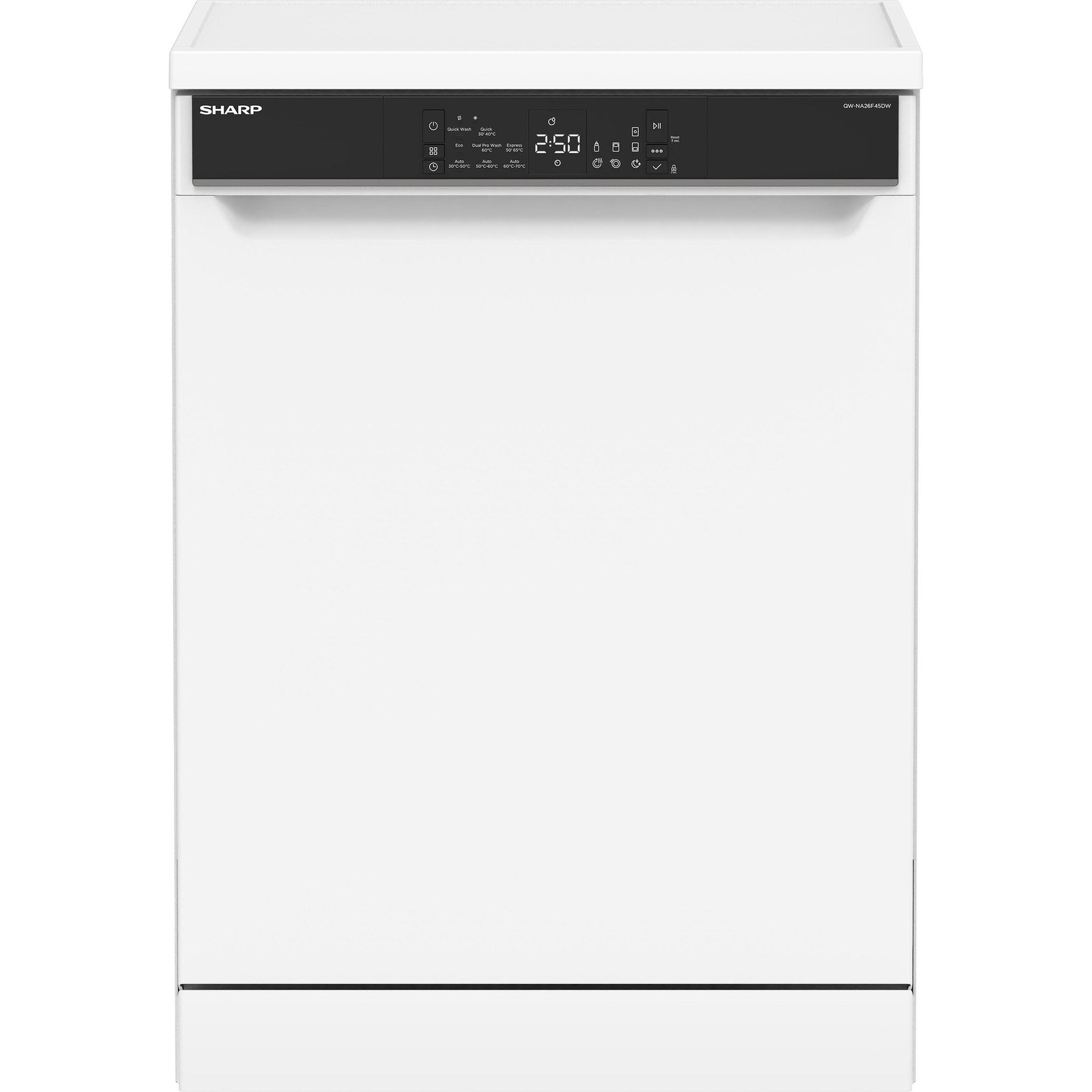 sadomialna-masina-sharp-qw-na26f45dw-15-komplekta-600-s-mm-d-image_61d6e6b055827_1920x1920 Съдомиялна машина Sharp QW-NA26F45DW , 15 комплекта, D , 600 Ш, мм - Image 1