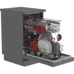 Съдомиялна машина Sharp QW-NS1CF49ES , 10 комплекта, E , 450 Ш, мм - Image 3