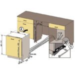 Съдомиялна машина за вграждане Sharp QW-NI27I47DX , 15 комплекта, D , 600 Ш, мм - Image 7