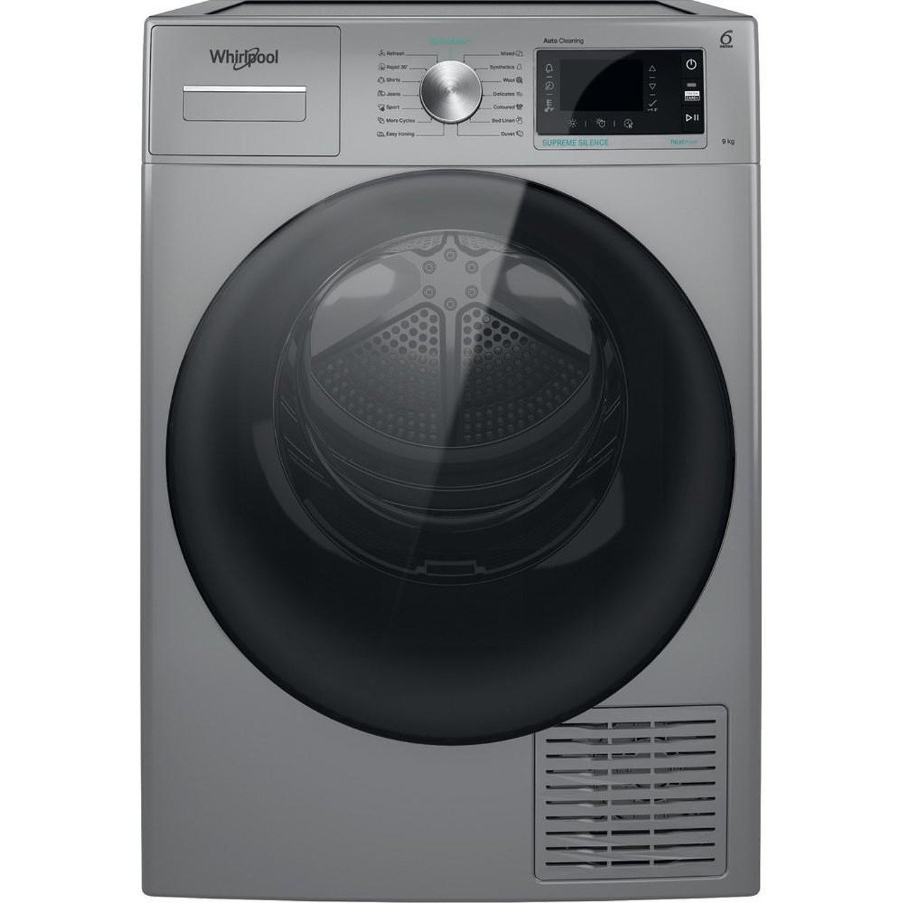 Сушилня Whirlpool W7 D93SB EE DRYER , 9 kg, A++ , Silver Сушилня Whirlpool W7 D93SB EE DRYER*** , 9 kg, E , Silver - Image 1