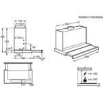 Вграден абсорбатор AEG DPE5660M - Image 7