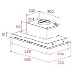 Вграден абсорбатор Teka GFI 63030 Е.4033.ЧЕ - Image 6