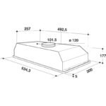 Вграден абсорбатор Whirlpool WCT64FLSX - Image 3