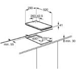 Вграден газов плот Electrolux EGC3322NVK , Газов - Image 2