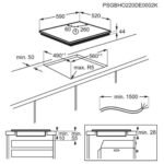 Вграден керамичен плот AEG TN64IA00FB , Индукционен - Image 4