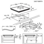 Вграден керамичен плот AEG TO64IB00IB (ST) , Индукционен - Image 3