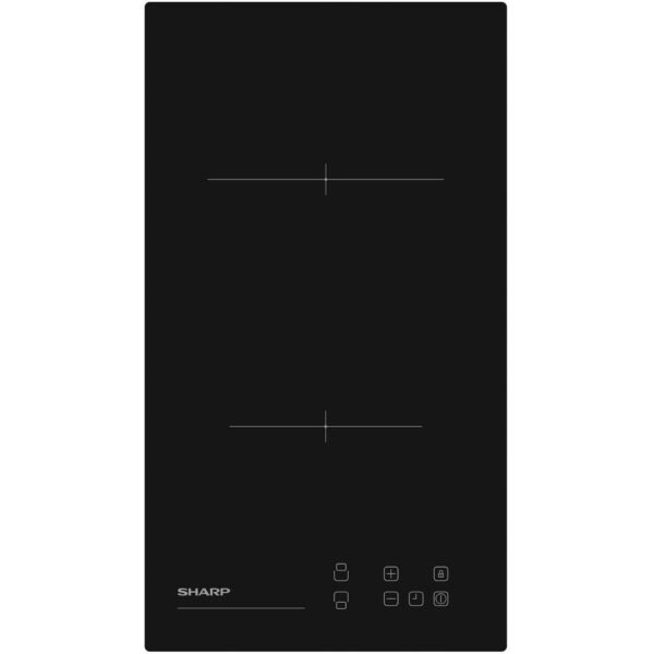 Вграден керамичен плот Sharp KH-3V19NT0K-EU , Електрически