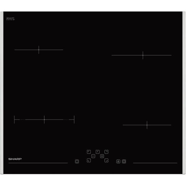 Вграден керамичен плот Sharp KH-6V08FT00 , Електрически