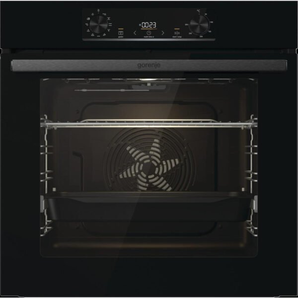 Фурна за вграждане Gorenje BO6735E05B , 77 , А , Водно почистване , Механично