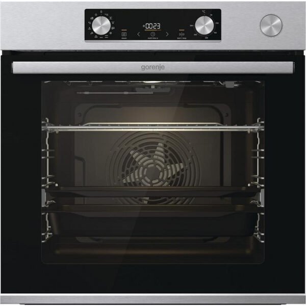 Фурна за вграждане Gorenje BSA6737E15X , 77 , Push бутони , А , Водно почистване
