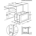 Вградена микровълнова фурна AEG MBB1756SEB *** , Електронно - Image 3