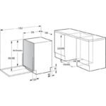 Съдомиялна машина за вграждане Gorenje GV642D65 , 14 комплекта, 600 Ш, мм, D - Image 5