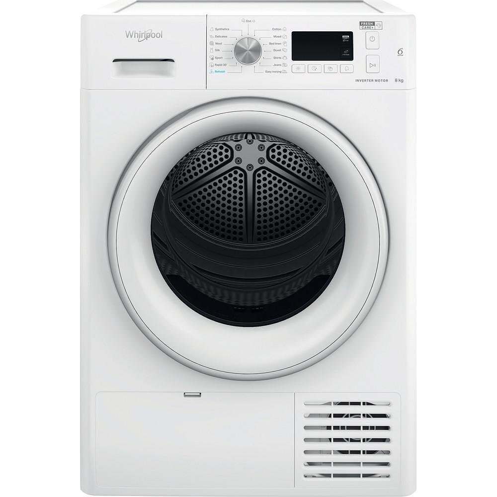 Сушилня Whirlpool FFT M11 8X3 EE , 8 kg, A+++ , Бял Сушилня Whirlpool FFT M11 8X3 EE*** , 8 kg, C , Бял - Image 1