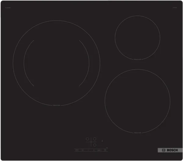 Вграден керамичен плот Bosch PUJ61RBB5E. , Индукционен