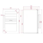 Вграден охладител Teka RVI 20046 GBK Е.6025 , G , Да - Image 9