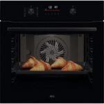 Фурна за вграждане AEG NBA5C43AK (ST) , 71 , Push бутони , А+ , Водно почистване